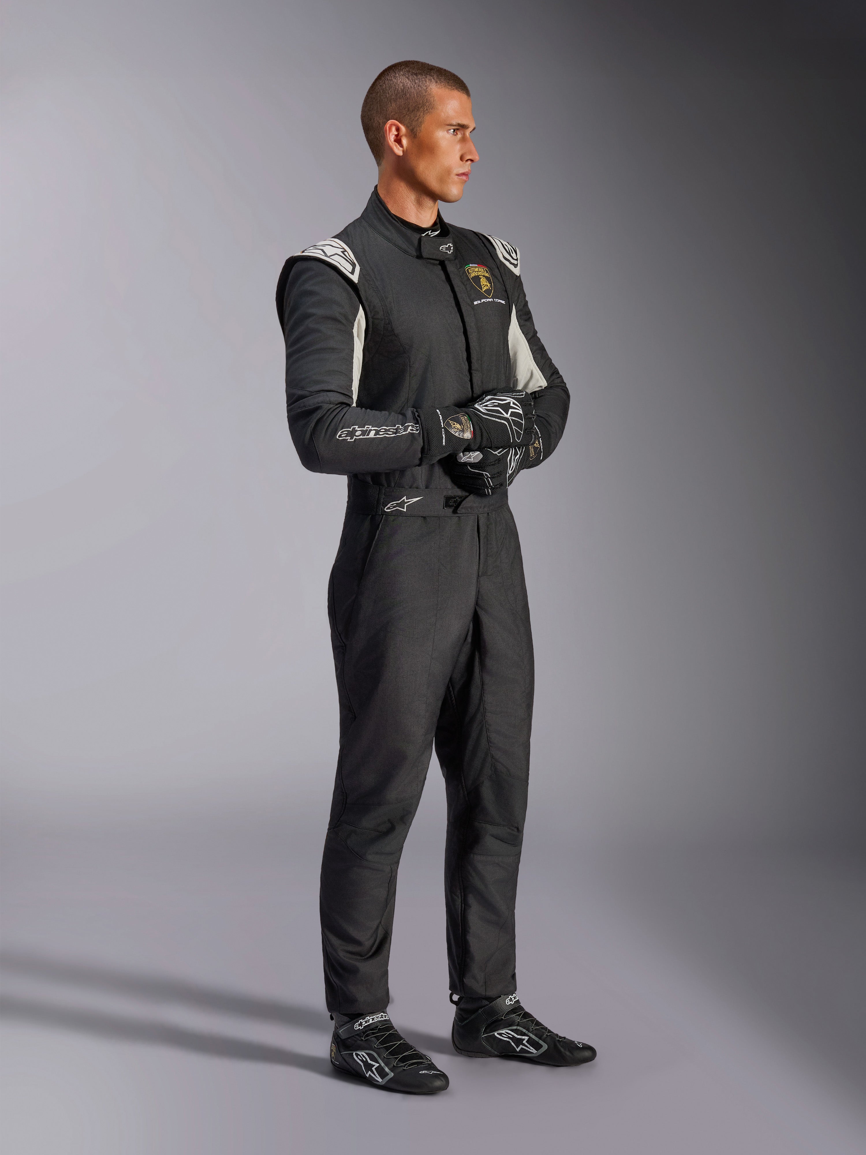 Limited Edition Lamborghini GP Tech V4 Suit FIA | Alpinestars®