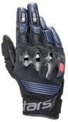 Halo Leather Gloves - BLACK ADVENTURE Gloves | Alpinestars