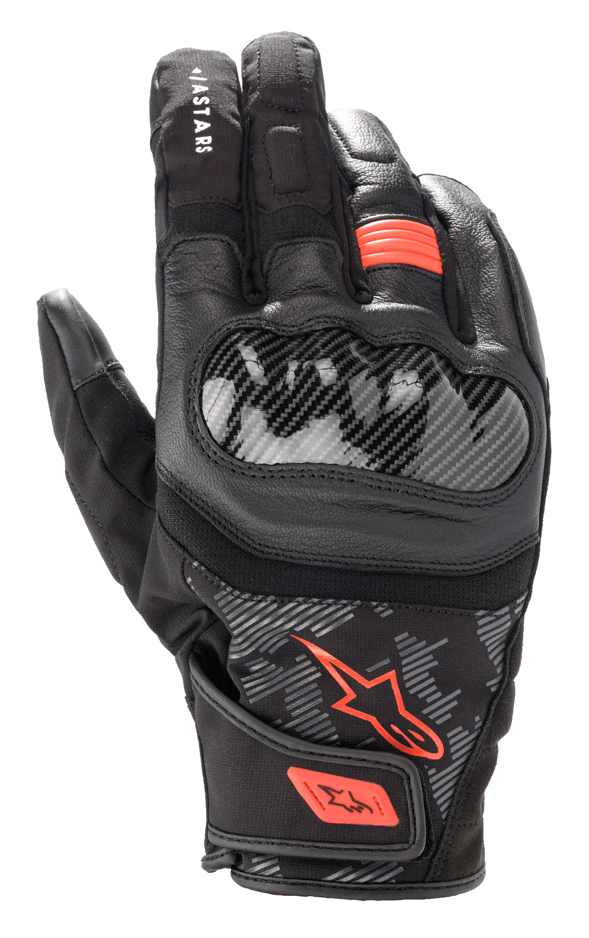 alpinestars smx z drystar handschuhe L / Black/Red Fluo
