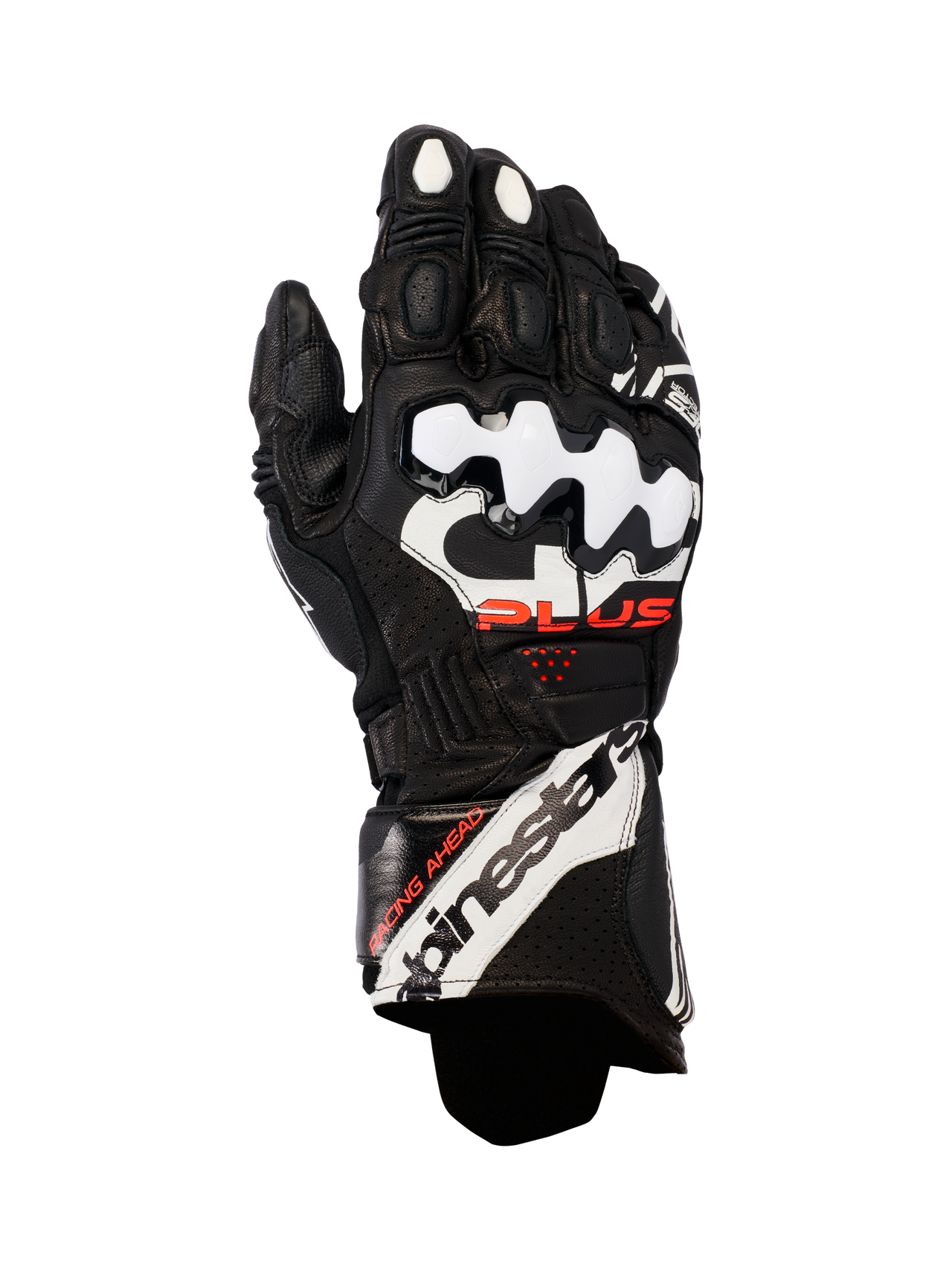GP Plus R V3 Leather Gloves - Black RACING/SPORT Gloves | Alpinestars ...