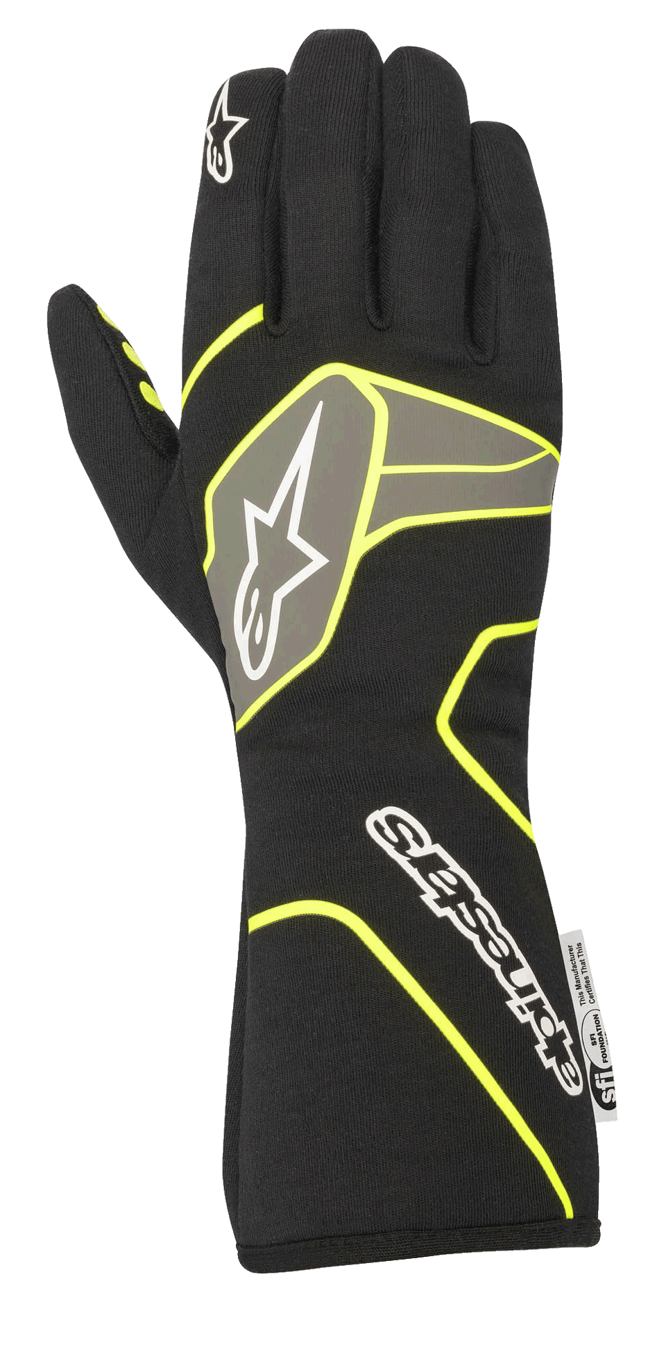 Tech-1 Race V2 Gloves BLACK AUTO Gloves - Main Image