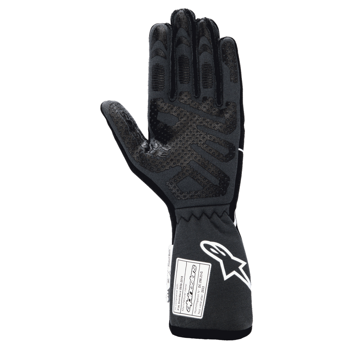 Tech-1 Race V4 Gloves - BLACK AUTO Gloves | Alpinestars