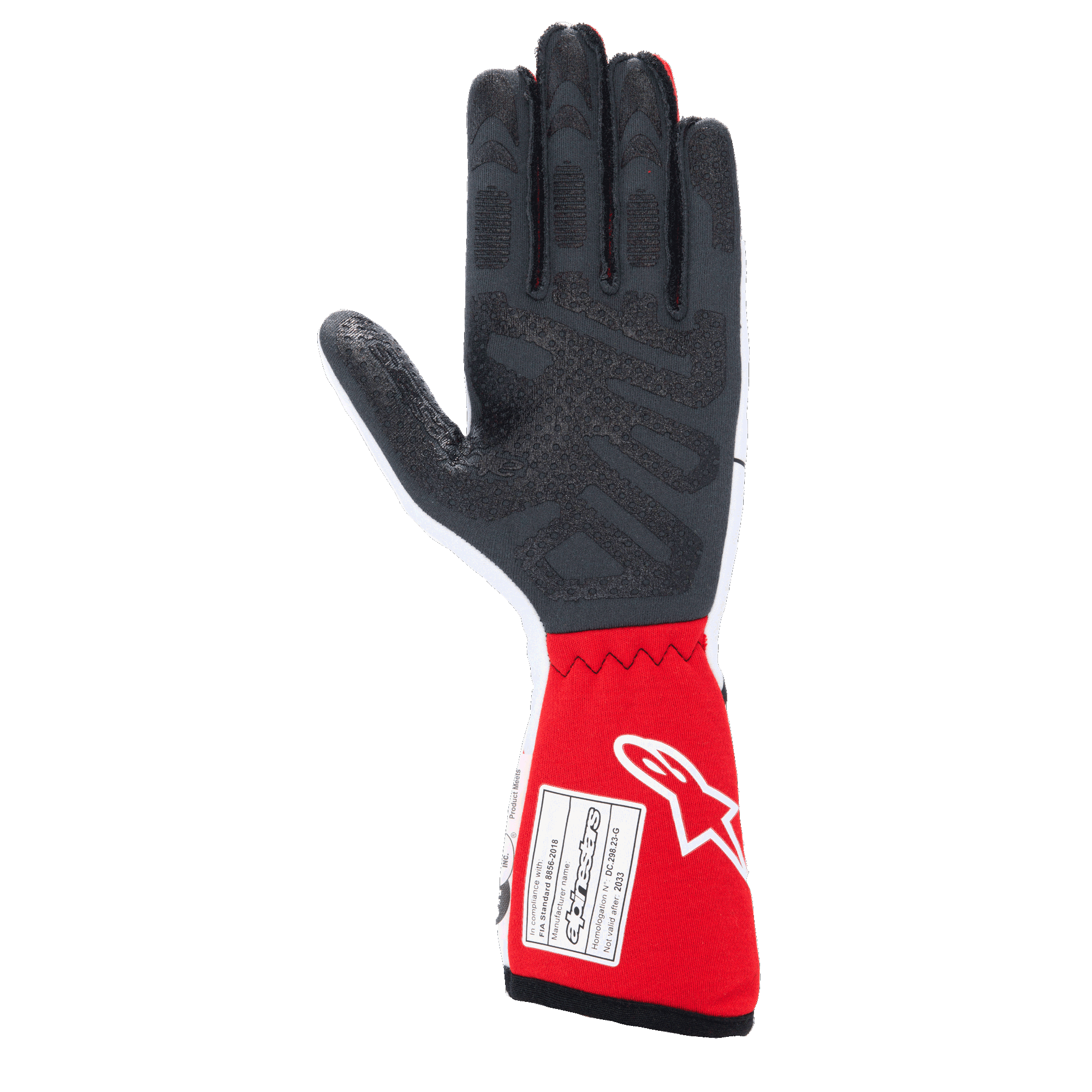 Automatic Gloves Tech-1 Race V4 Gloves - RED AUTO Gloves | Alpinestars