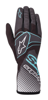 Youth Tech-1 K Race S V2 - Black Motorcycle Gloves | Alpinestars®