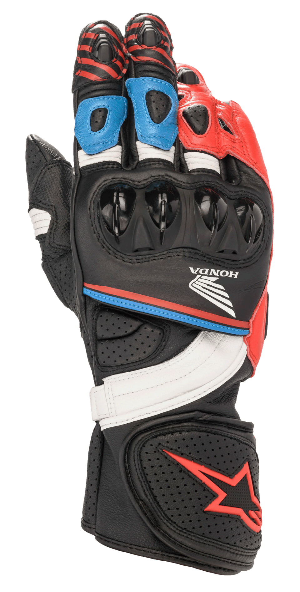 Honda GP Plus R V2 Gloves - BLACK RACING/SPORT Gloves Honda GP Plus R V2 Gloves - BLACK RACING/SPORT Gloves
