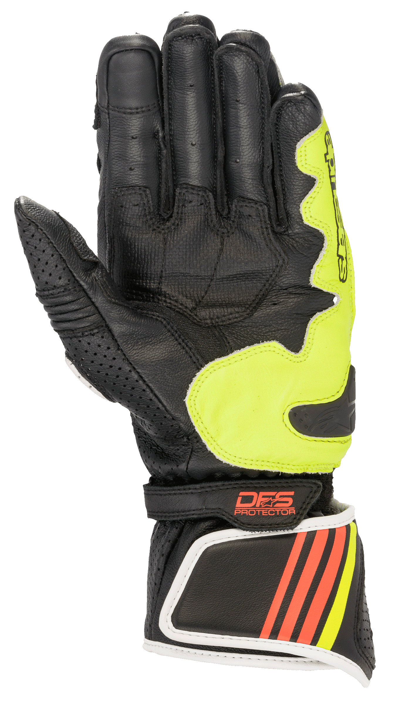 アルパインスターズ GP PLUS R V2 GLOVE（12 BLACK WHITE