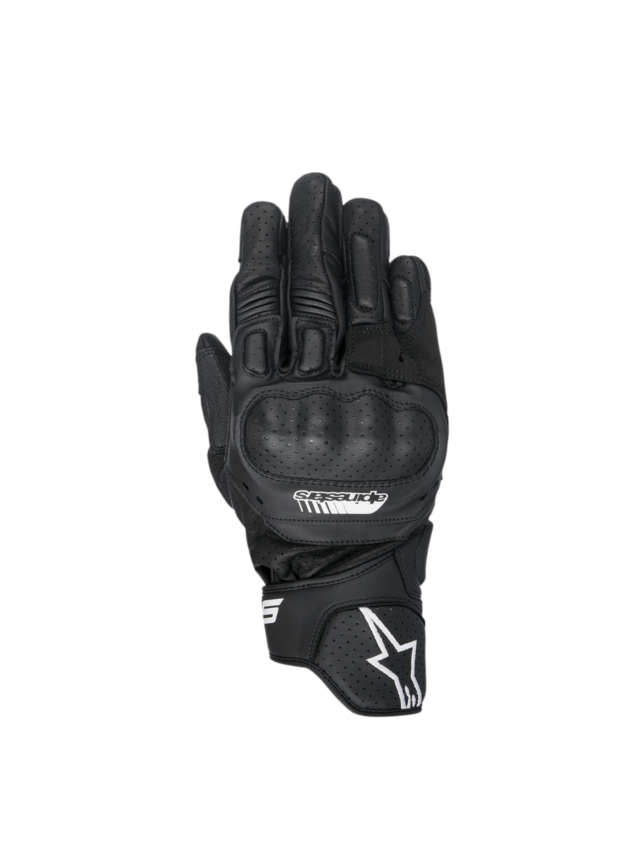 SP-5 - Black Motorcycle Gloves | Alpinestars®