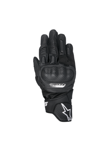 SP-5 - Black Motorcycle Gloves | Alpinestars®