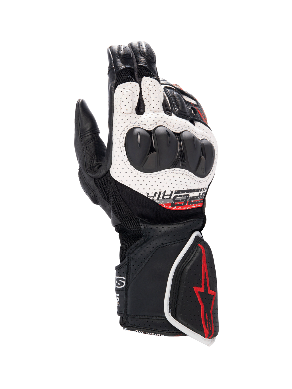 L / Black/White/Bright Red