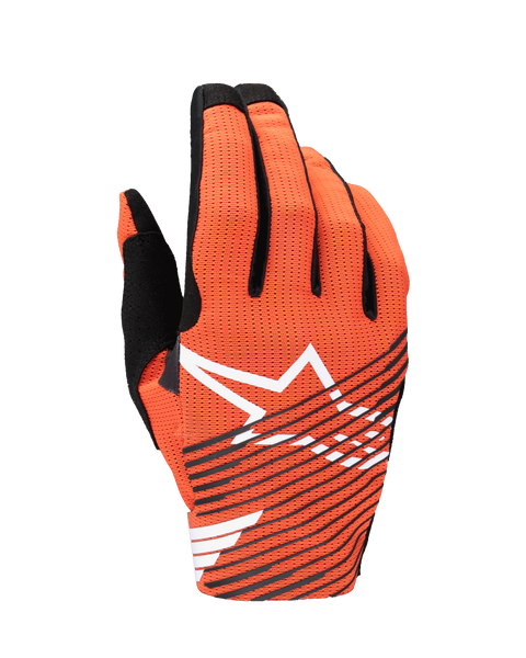 alpinestars handschuhe orange 3560325-420-M Radar Pro MX Gloves Team:Kansas City Chiefs 4059904207561 curved fingers De Rosa MERAK -