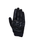 Alpinestars Megawatt V2 Air Gloves, enduro motorcycle gloves, men's off-road riding gear, black, featuring Dynamic Friction Shield knuckle protection and breathable 3D mesh construction