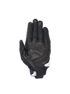 Alpinestars SP X 7 Gloves, Men's Motorcycle Sport Gloves, Black and White, perforated leather with sliders for road racing.