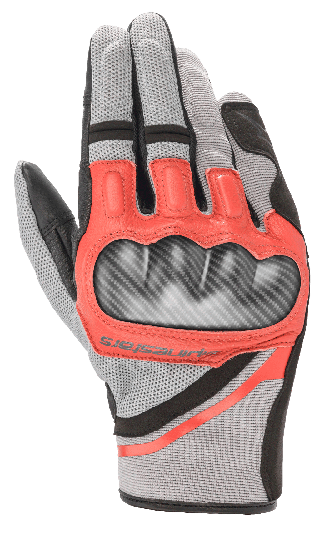 Alpinestars Chrome Gloves - Gray/Black/Red