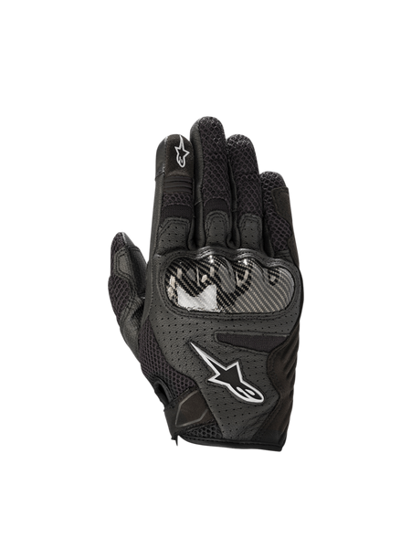 Women Stella SMX1-Air V2 - Black Motorcycle Gloves | Alpinestars®