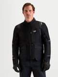 Alpinestars St-7 V2 2L Gore-Tex Jacket, Men's Adventure Motorcycle Jacket, Black, featuring waterproof 2L laminated construction, direct ventilation, and CE certified protection