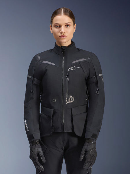 【美品】alpinestars/stella/ライディングジャケット Women Stella ST-7 2L Gore-Tex Jacket - BLACK ADVENTURE Jackets