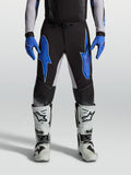 Alpinestars Supertech Hiten AFD Pants, black and blue men's motocross pants with lightweight stretch ripstop construction.