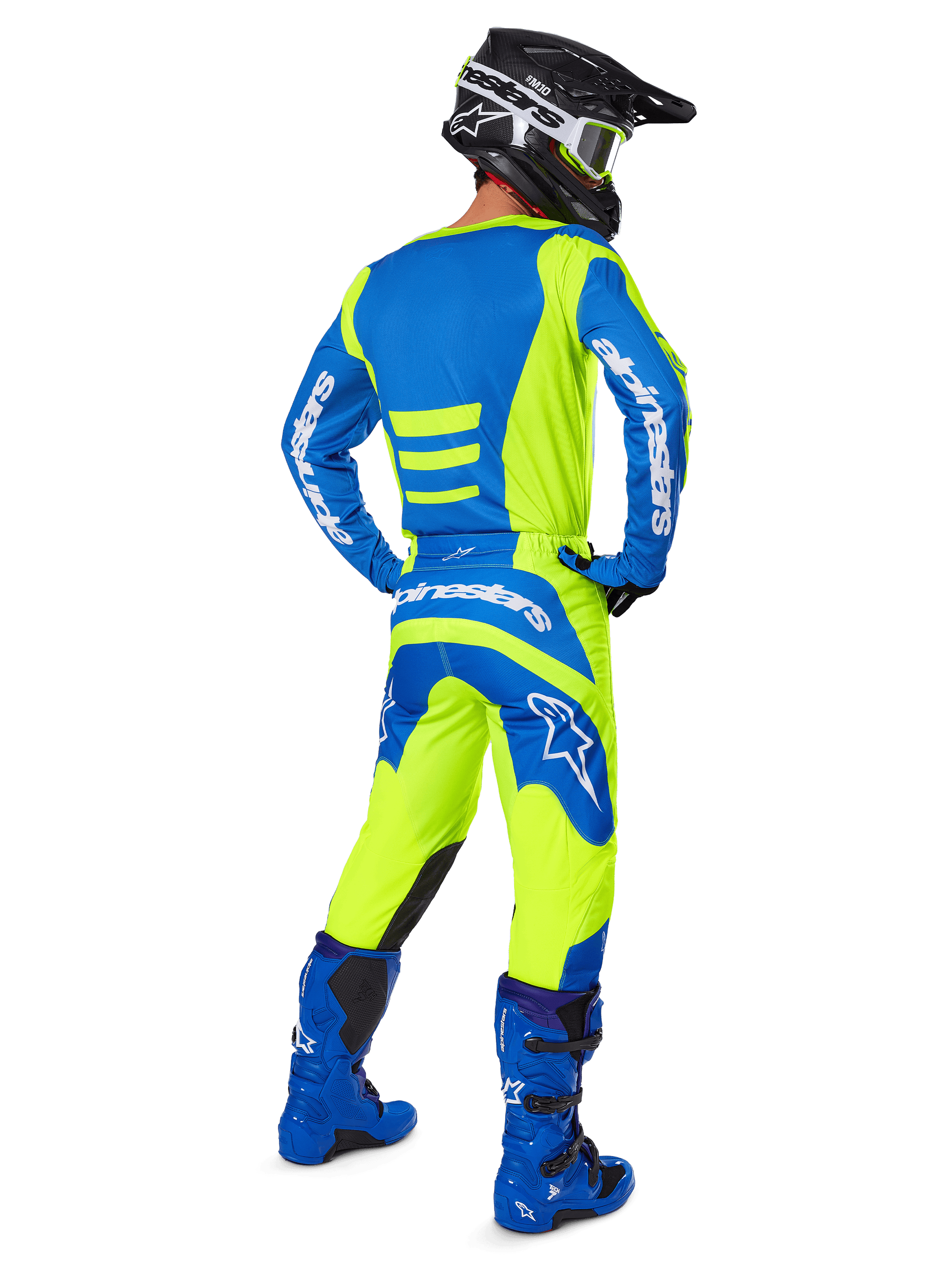 2026 Fluid Haul Pants - Yellow MOTOCROSS Pants | Alpinestars
