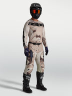Alpinestars Racer Lone Pants, Men's Motocross Gear in Desert Camo and Black, featuring durable polyfabric for off-road racing.