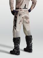 Alpinestars Racer Lone Pants, motocross gear for men, desert camo, durable polyfabric with stretch panels, rear view.