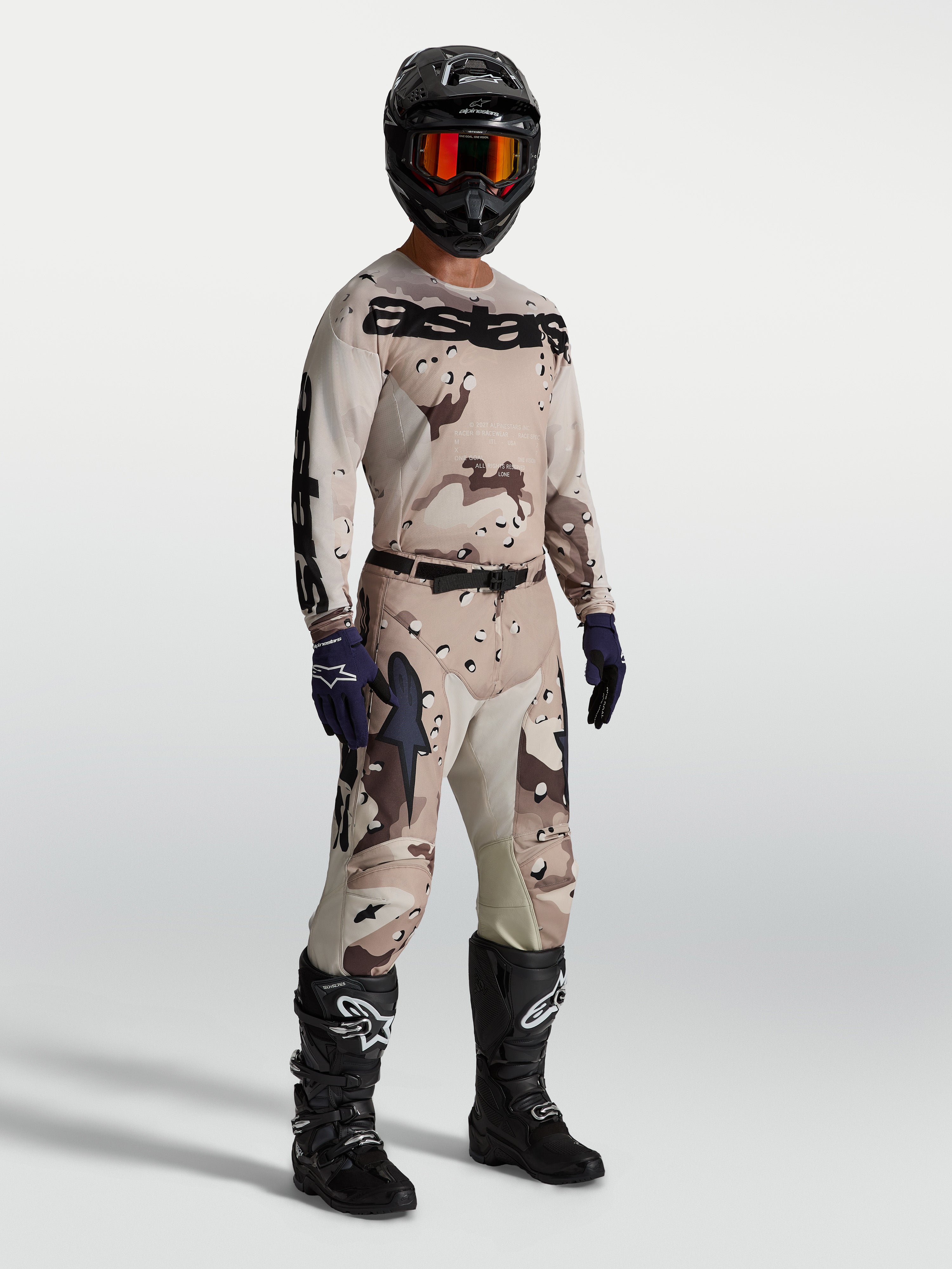 PROTOTYPE OPTION mcrサポートシート ALPINE CAMO Racer Lone Jersey | Alpinestars®