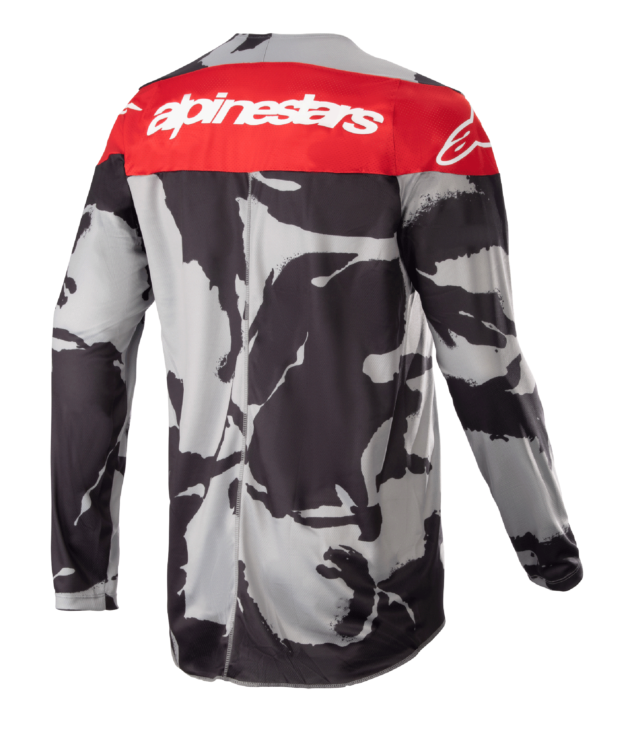 Alpinestars 2023 Racer Tactical Jersey XL Cast Gray Camo Mars Red