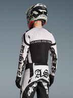 Alpinestars Limited Edition Techstar Wolf Dust Jersey, Men's Motocross, Black and White, with back laser-cut perforations.