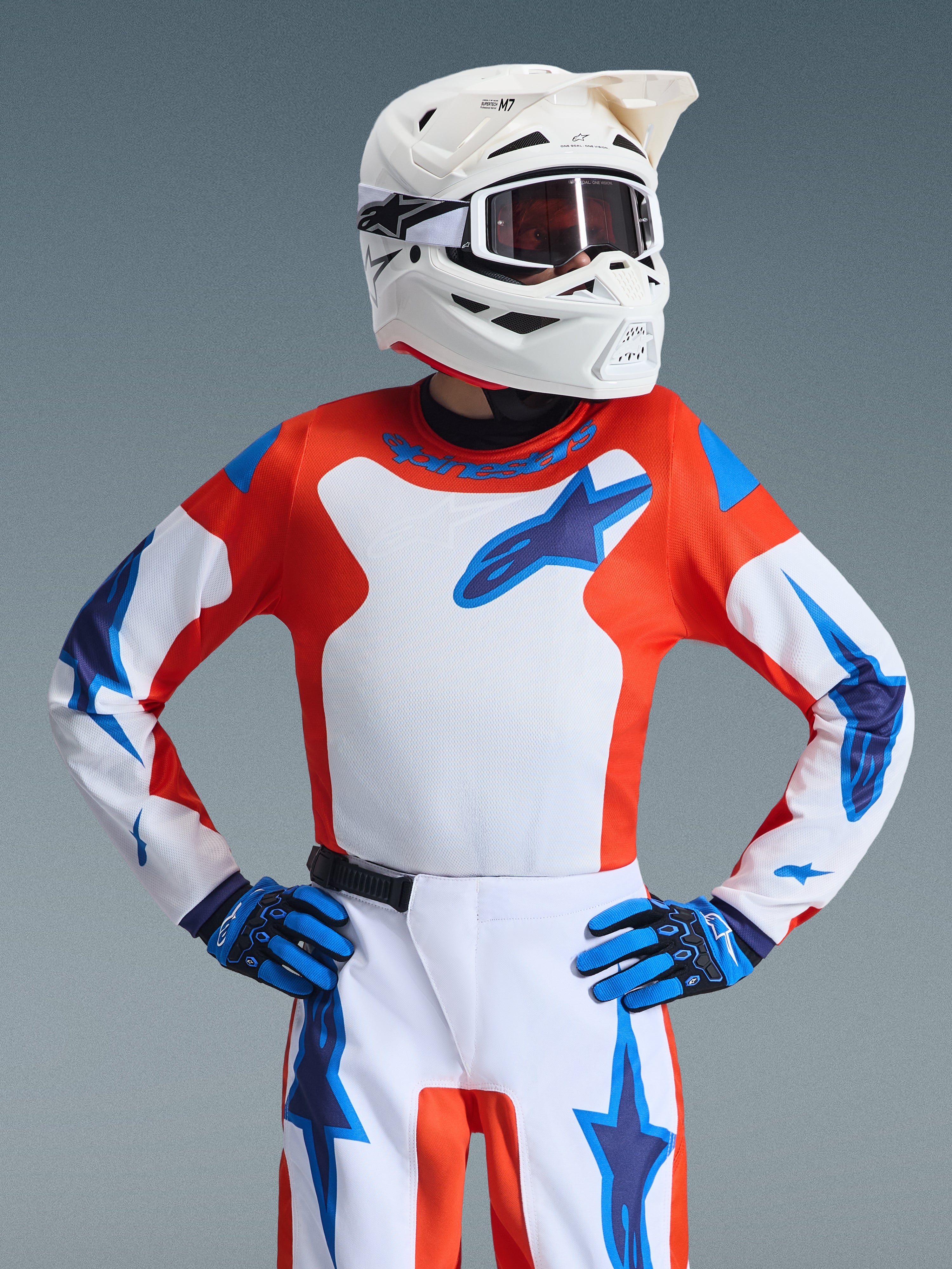 2026 Youth Fluid Grid Jersey - MX Jersey | Alpinestars®