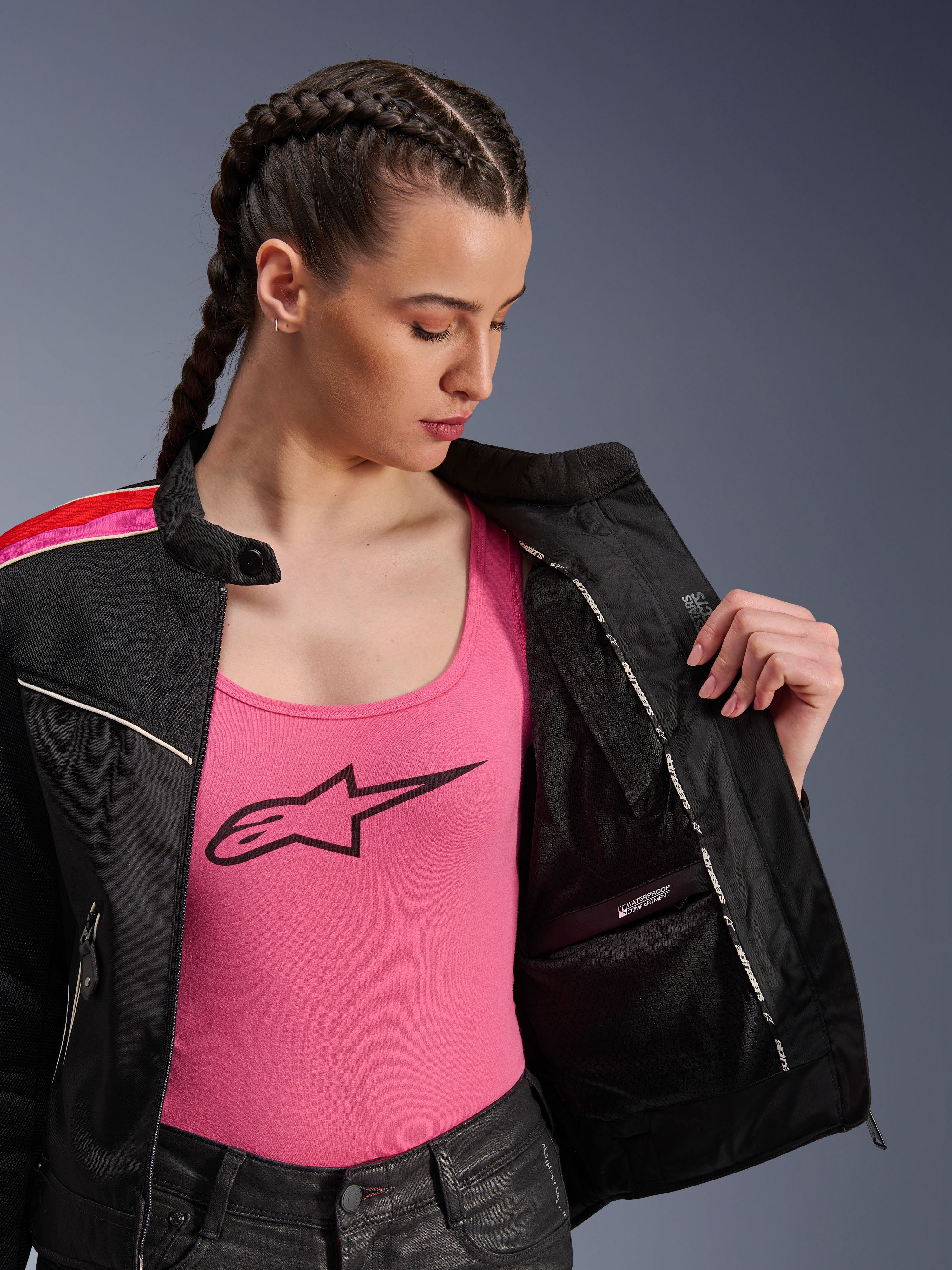Woman Stella T-Dyno Air - Motorcycle Jacket | Alpinestars®