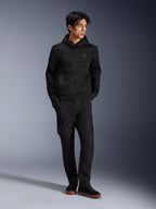 Alpinestars Chrome Superairflow Hoodie, Black mesh motorcycle hoodie for men, lightweight for casual urban riding.
