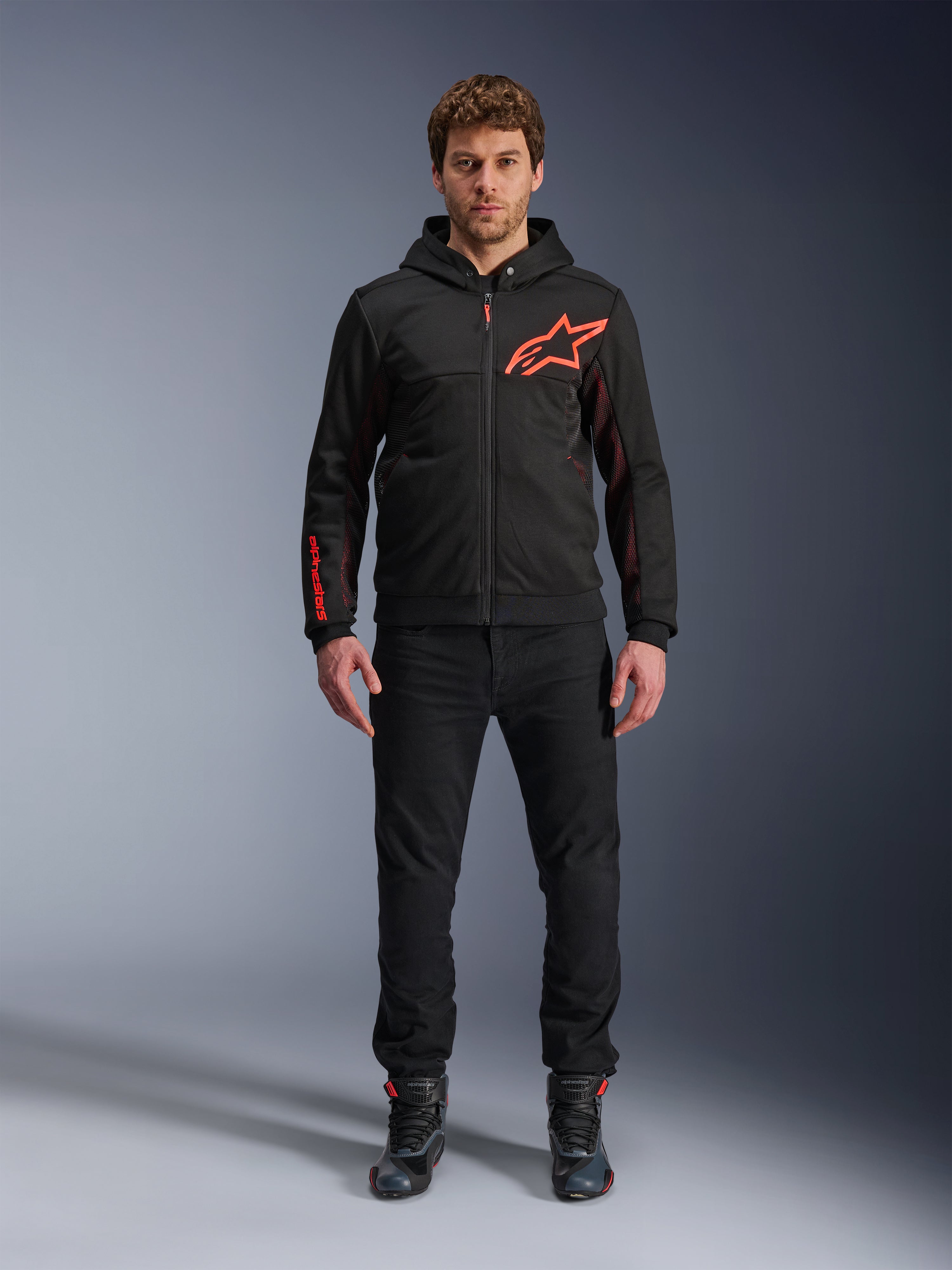 Chrome Air Sport Hoodie - Black RACING/SPORT Hoodies
