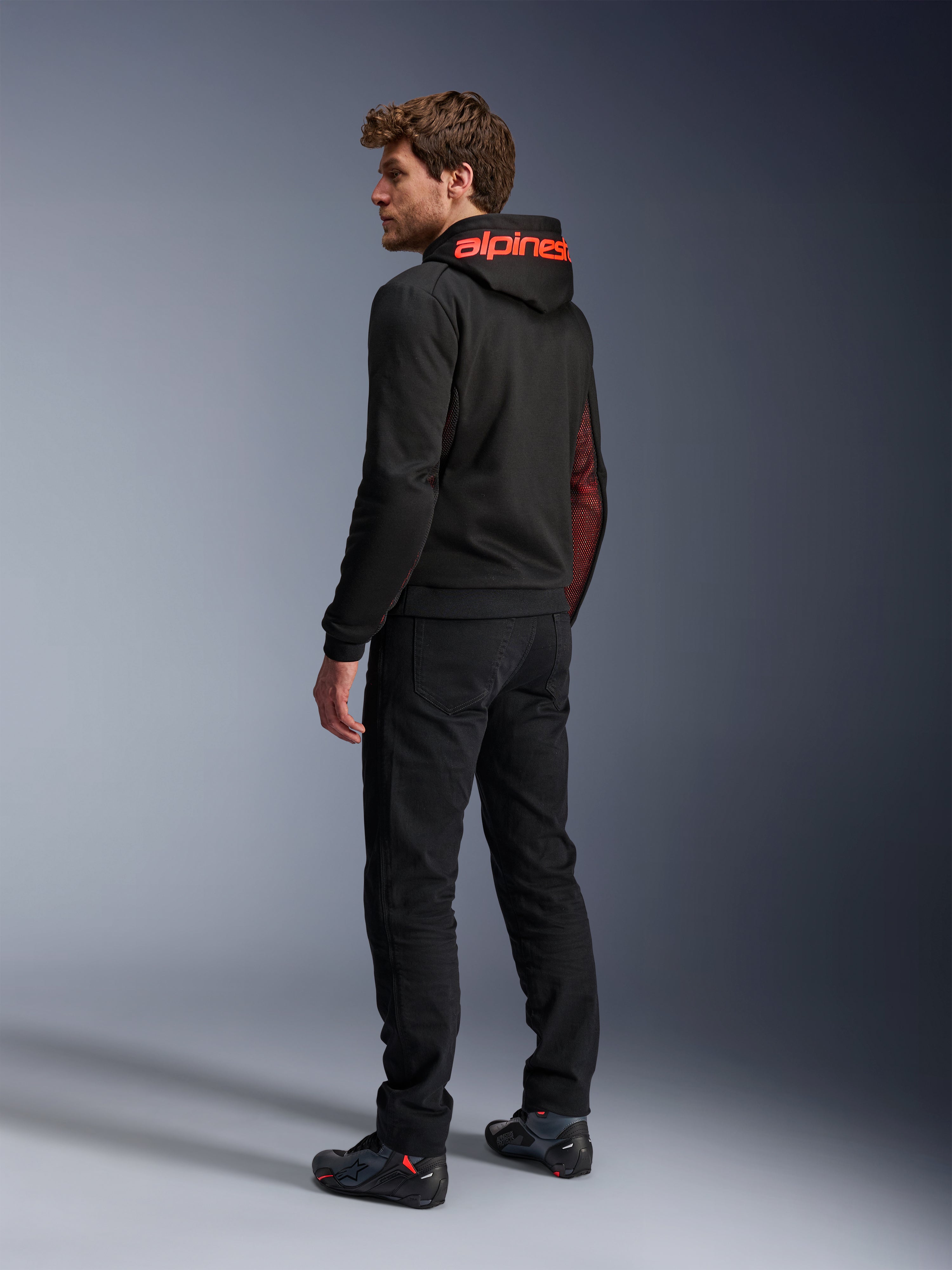 Chrome Air Sport Hoodie - Motorcycle Hoodie | Alpinestars®