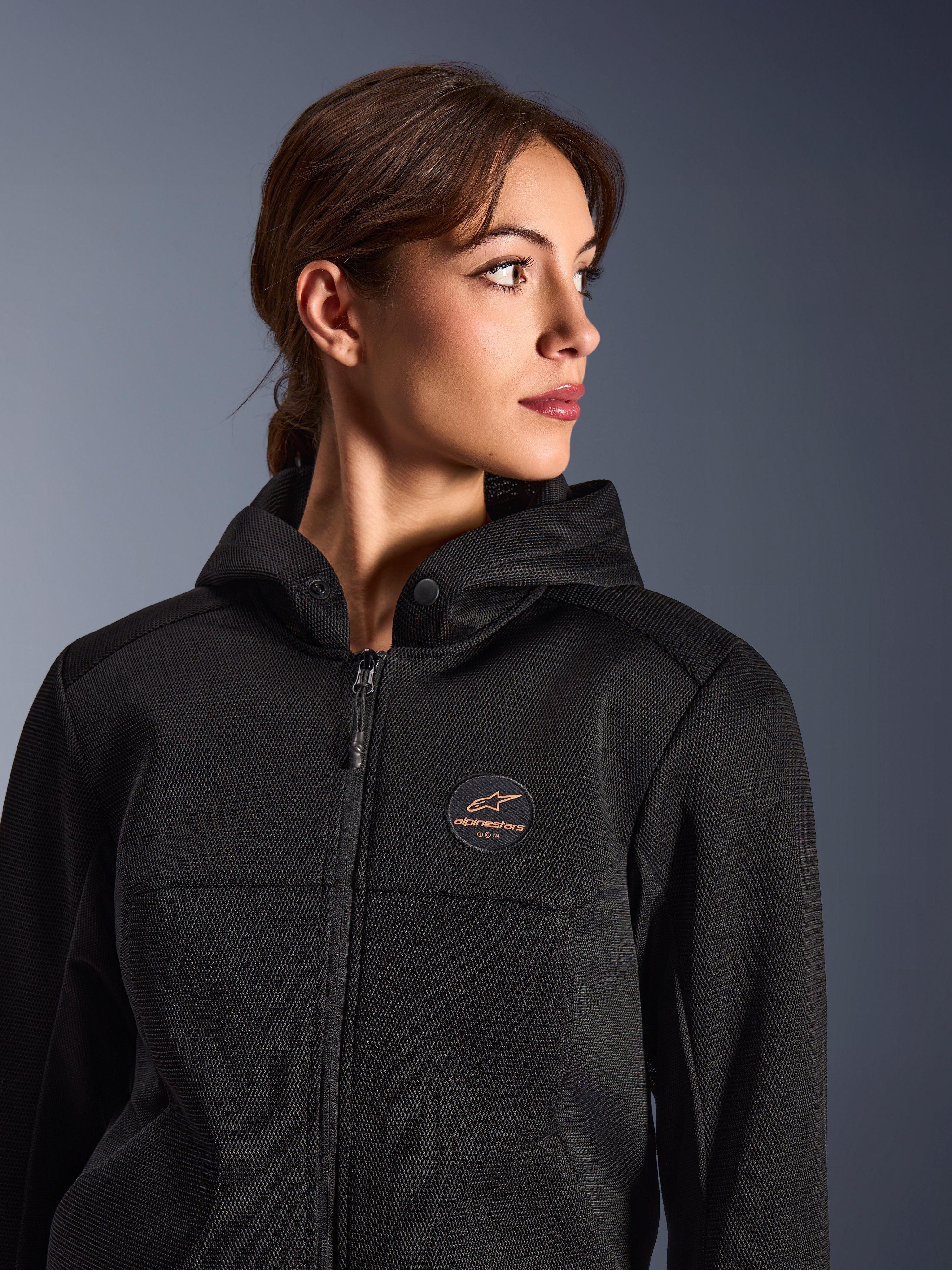 Women Stella Chrome Sprairflow Hoodie | Alpinestars
