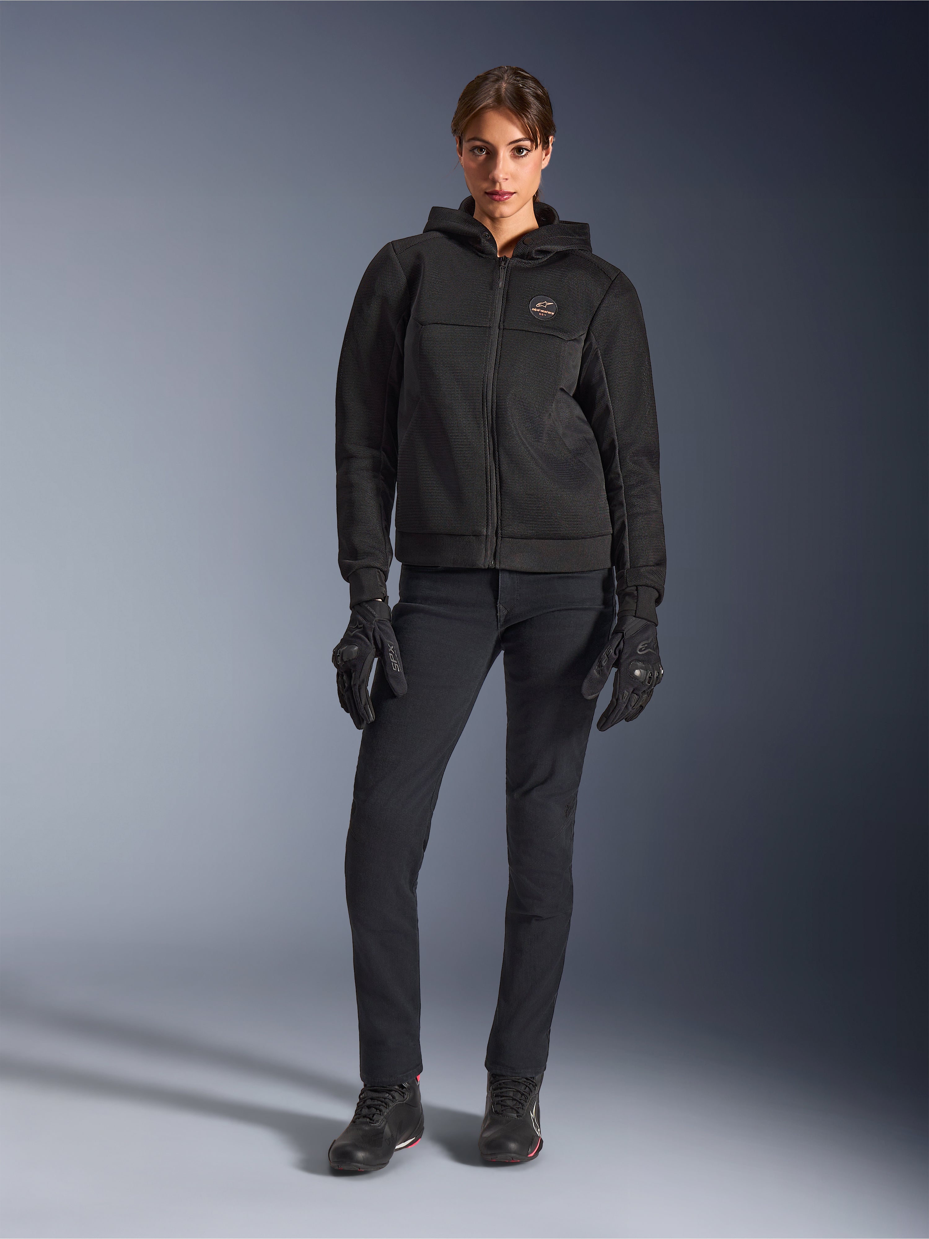 Women Stella Chrome Sprairflow Hoodie | Alpinestars