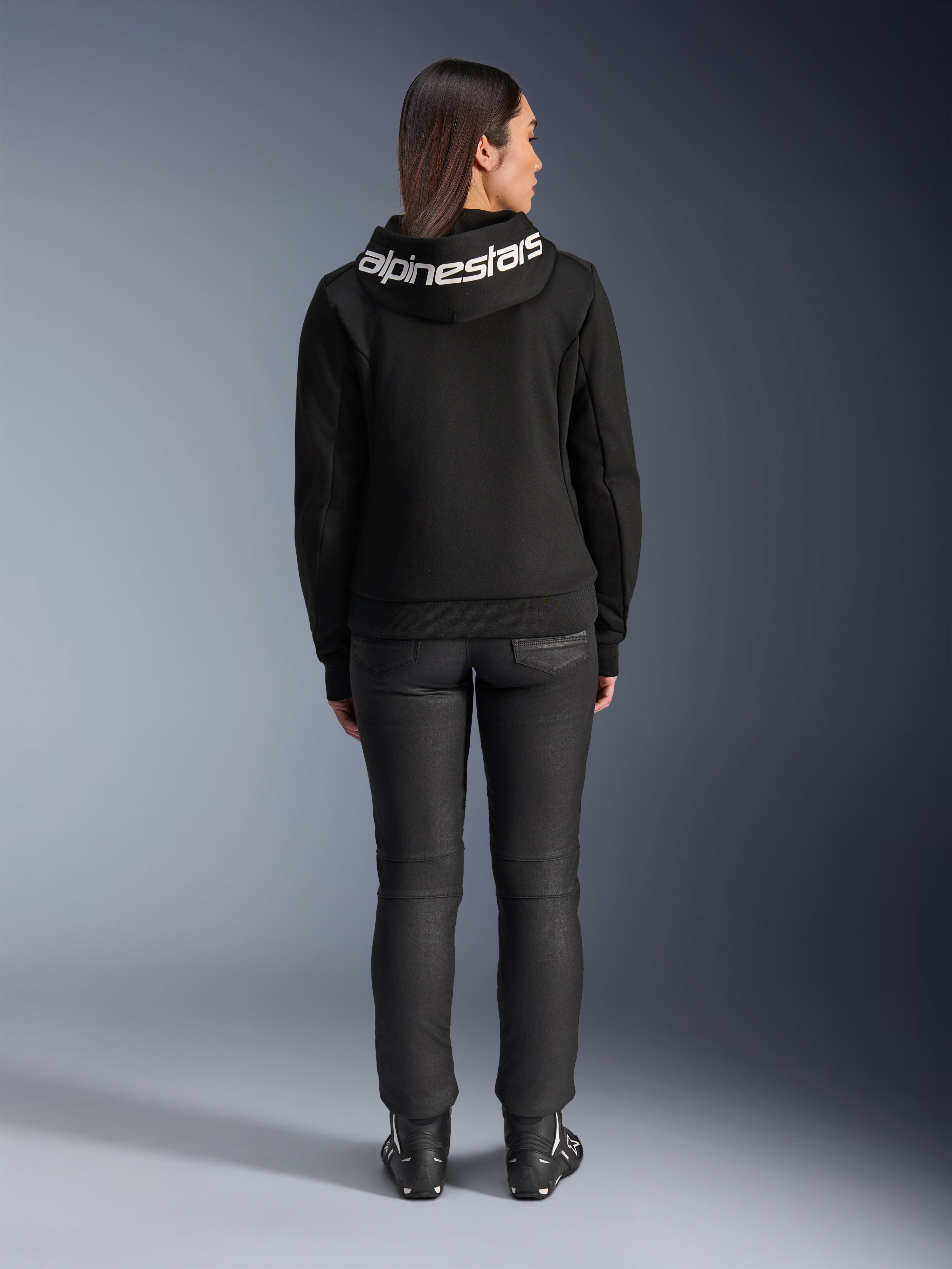 Woman Stella Chrome V2 Sport - Motorcycle Hoodie | Alpinestars®