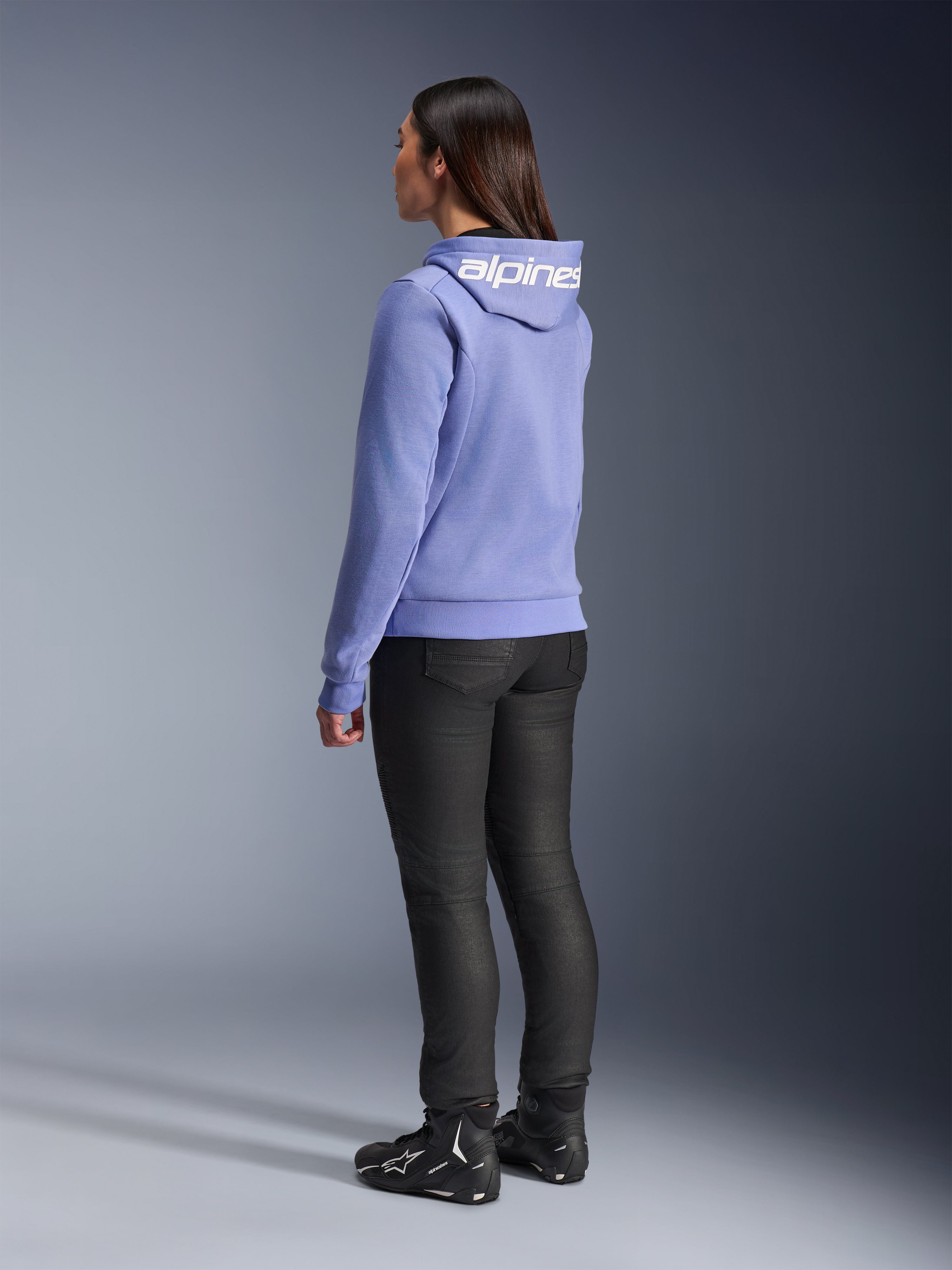 Woman Stella Chrome V2 Sport - Motorcycle Hoodie | Alpinestars®
