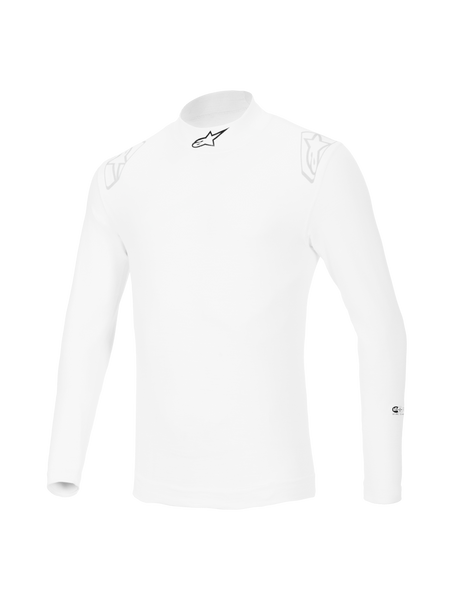 ZX Evo V3 Top - Long Sleeve - White AUTO Base Layers