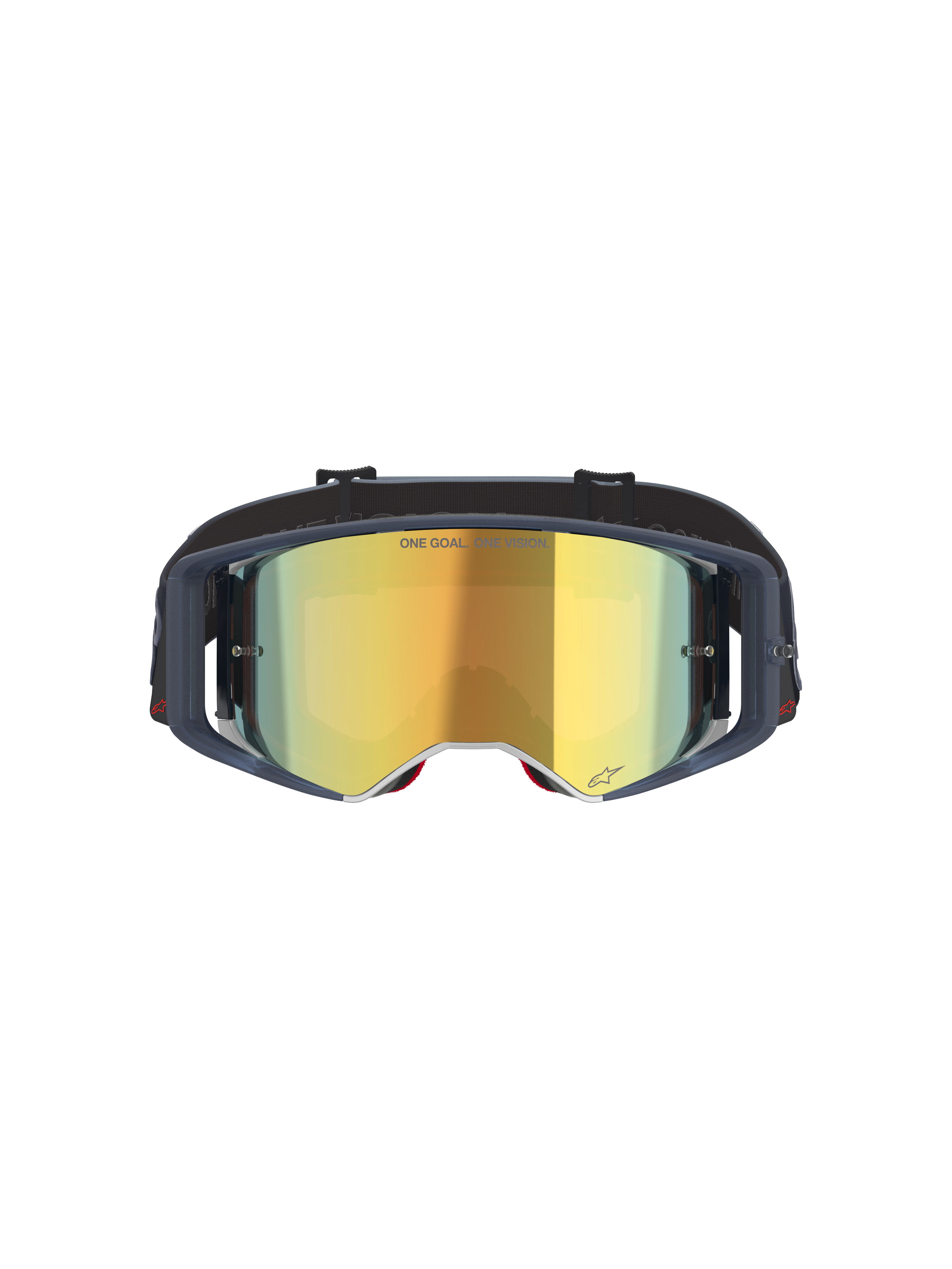 Alpinestars Supertech Vision Vista Goggles Black/Mirror Gold