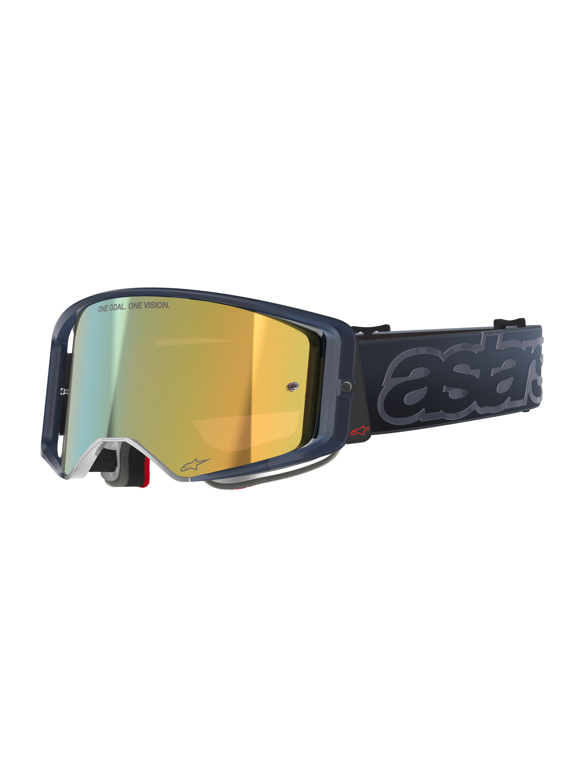 goggles moto Black/Mirror Gold