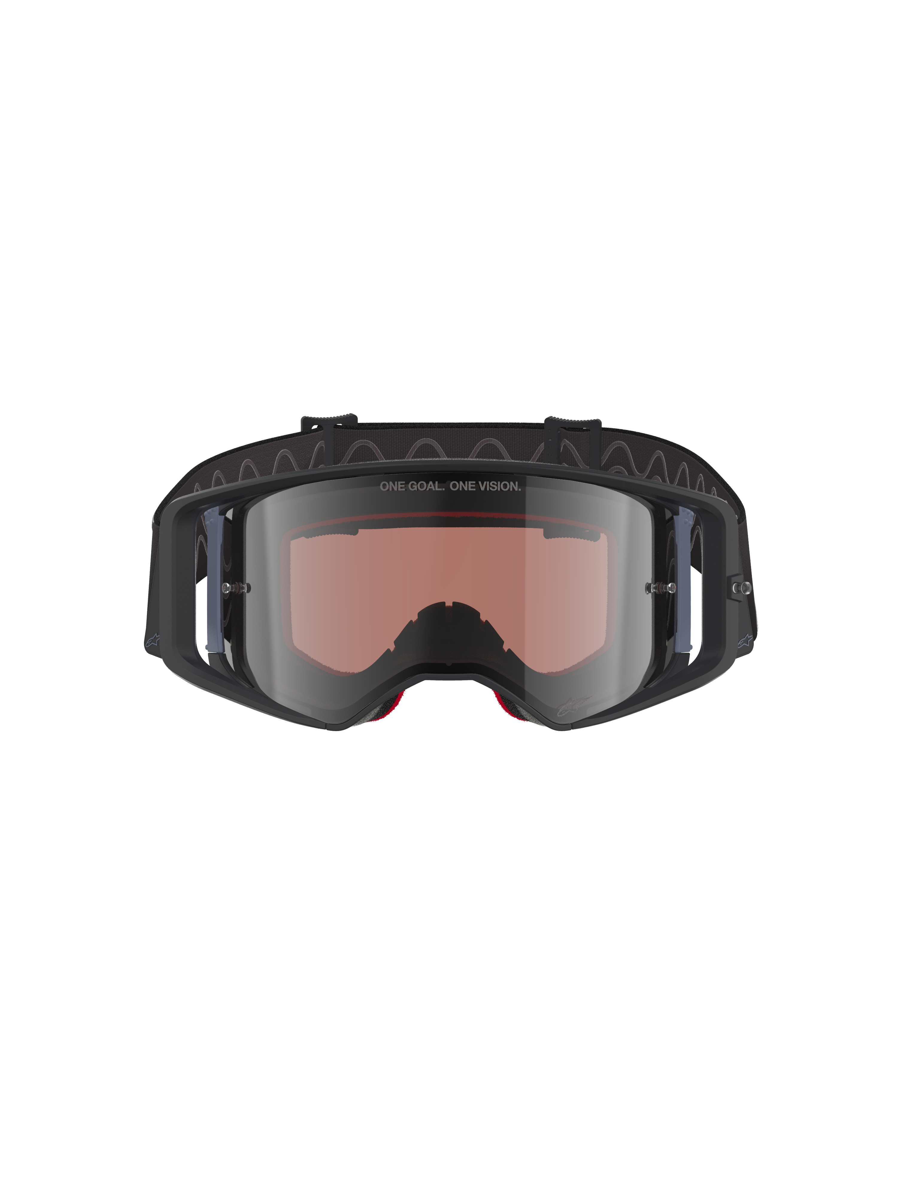 Alpinestars Supertech Goggle Corp Black/Gray ABS Vision Silver Mirror