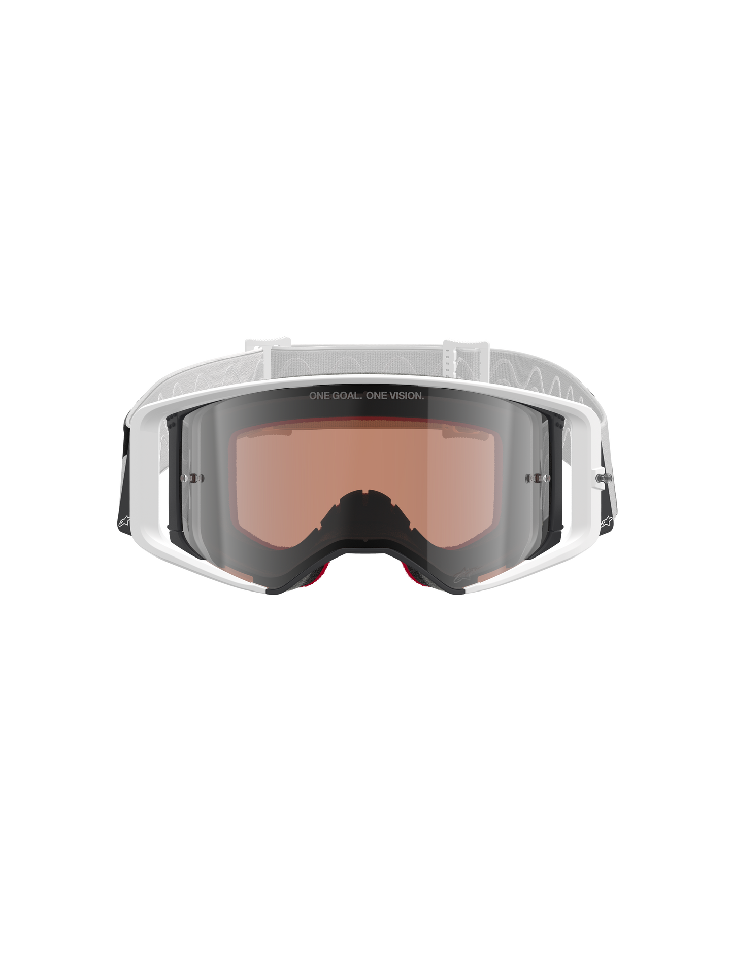 Alpinestars Goggle Supertech Corp - Absolute Vision - White/Gold, Mirror Gold | Maciag Offroad