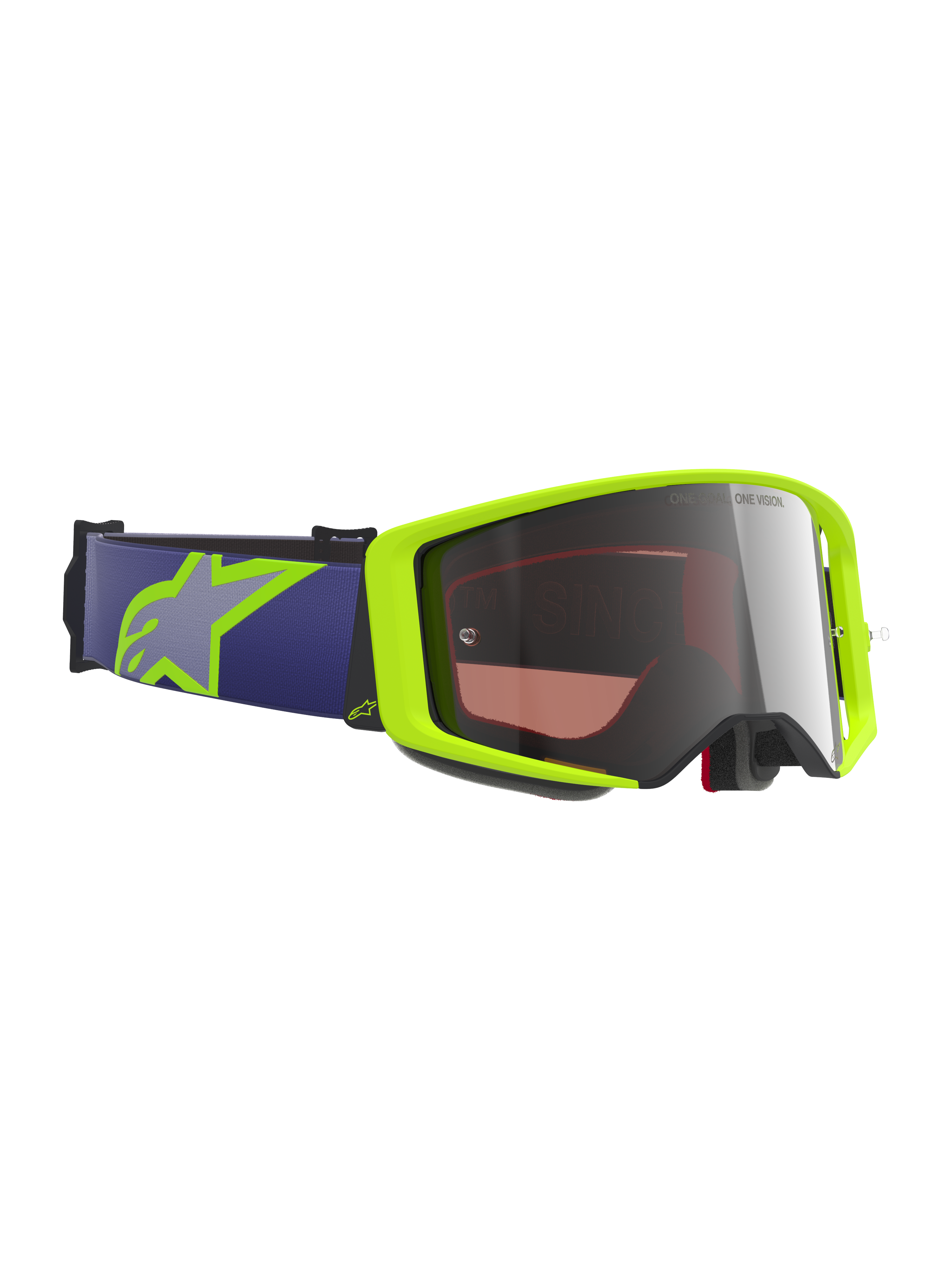 Supertech Corp Goggle - Purple/Yellow