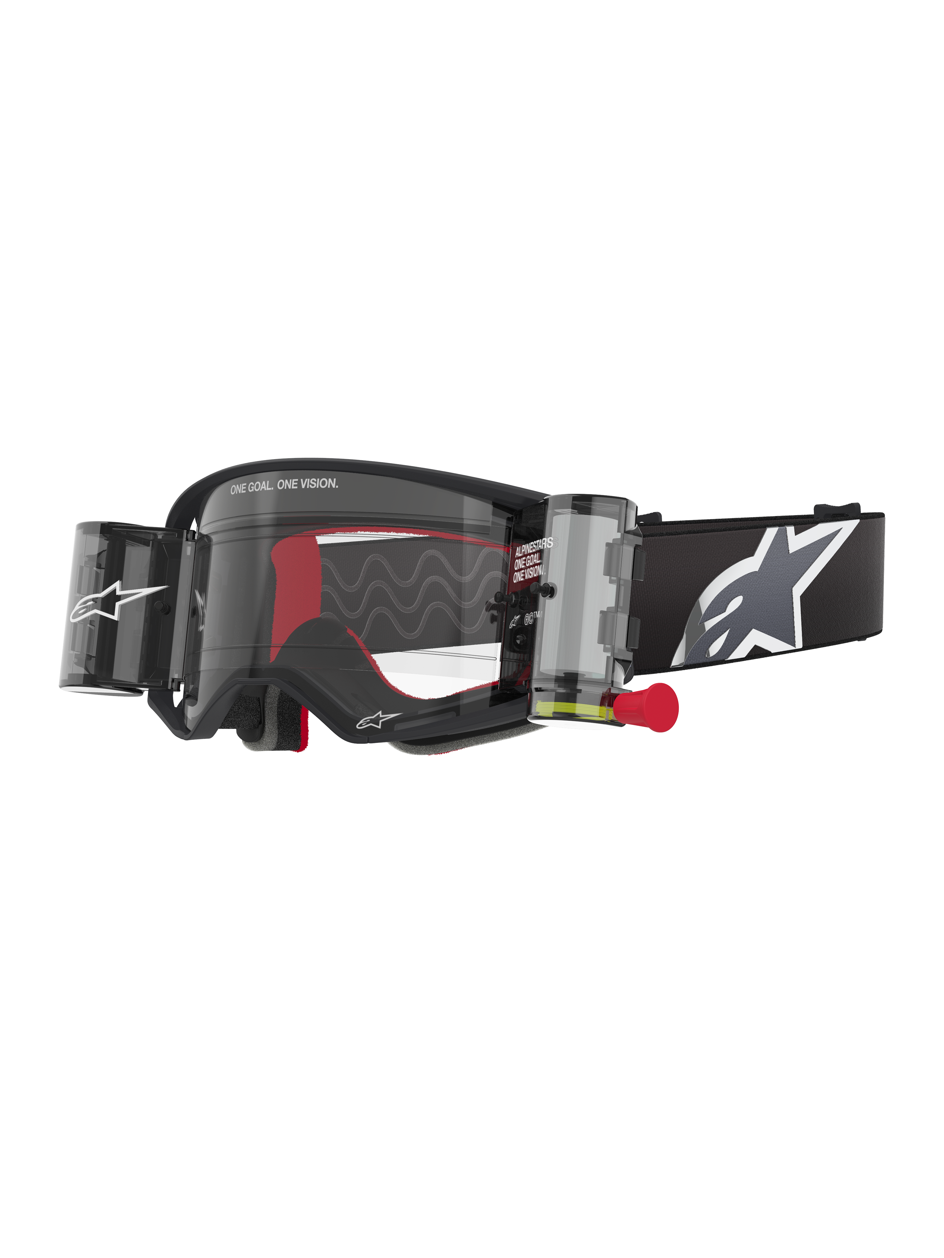 Alpinestars Supertech Roll-Off Goggles - Corp - Black/Gray