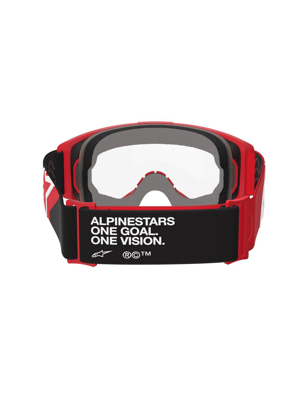 Red/Black/White Clear