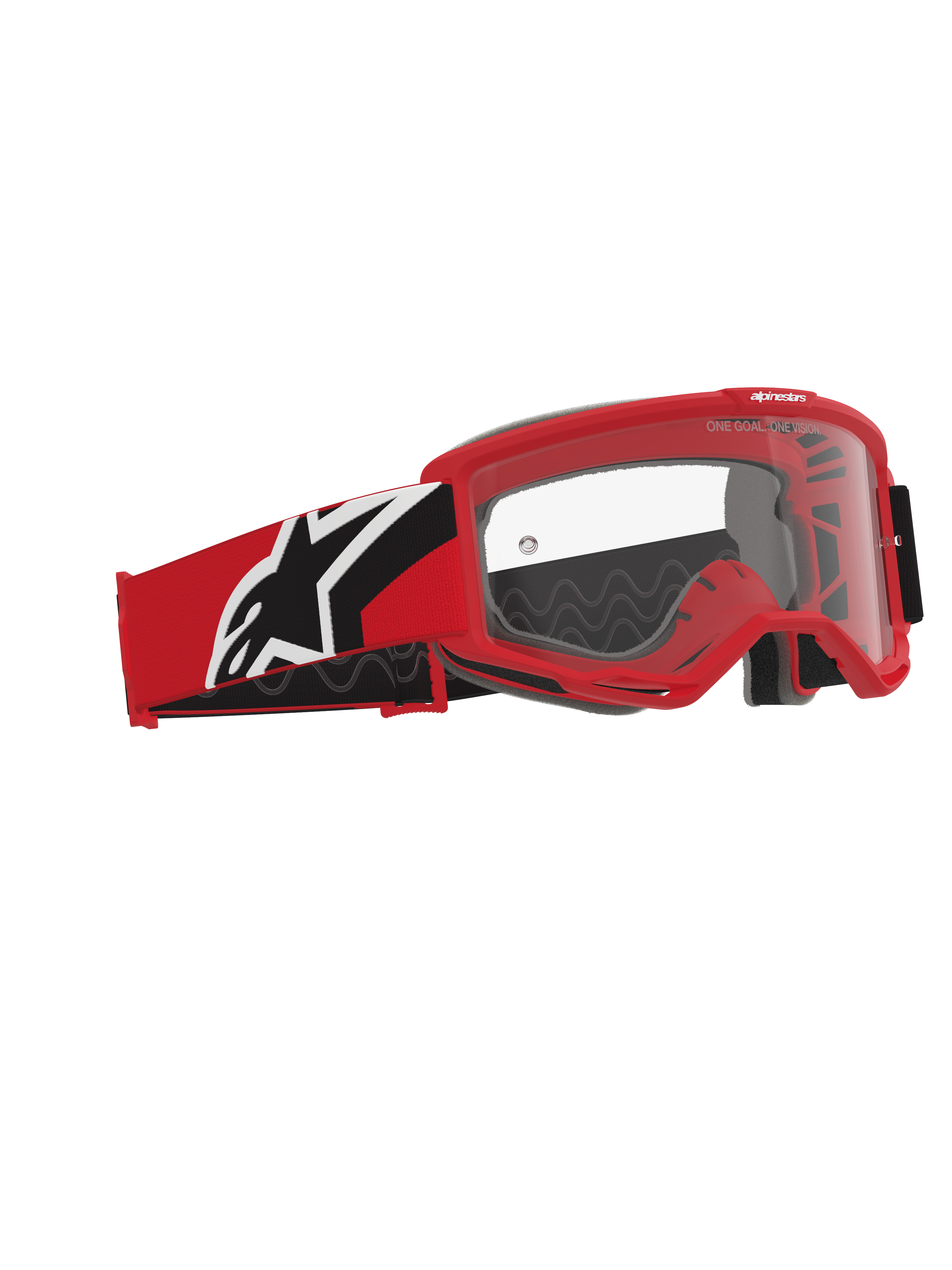 Vision OTG Goggle - Red/Black/White
