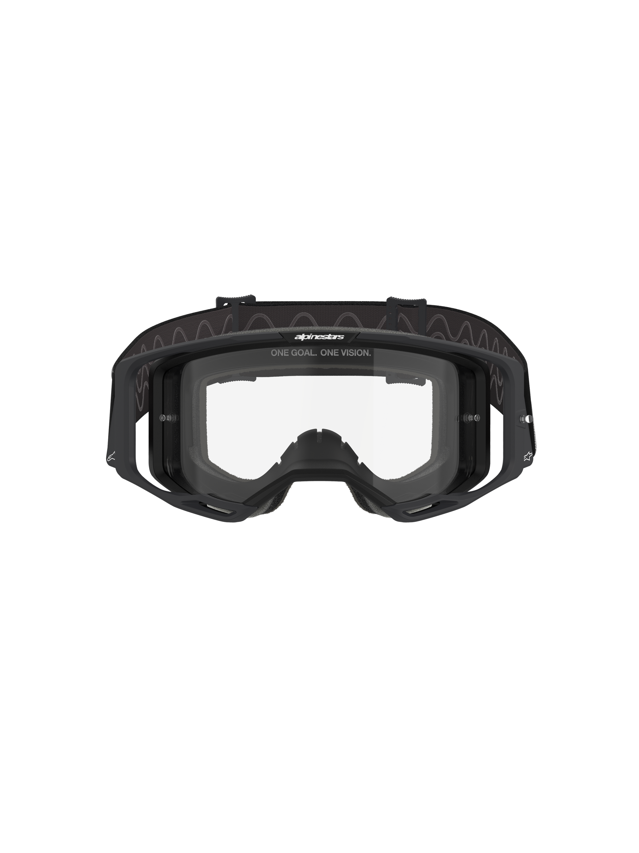 goggle man 8 Alpinestars Vision 8 Corp Goggles - Black