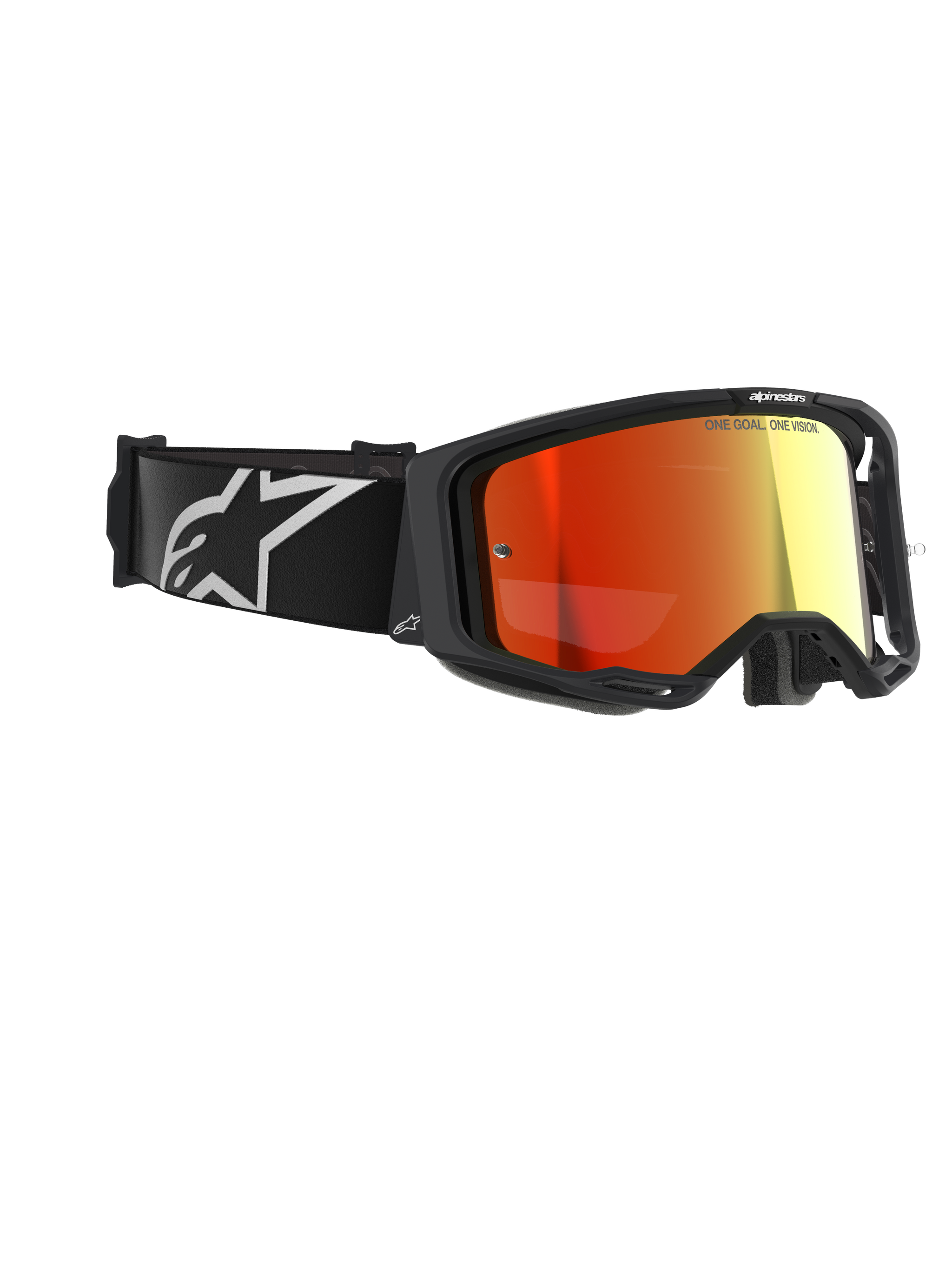 motorcycle goggles Alpinestars Vision 8 Corp Goggles - Black