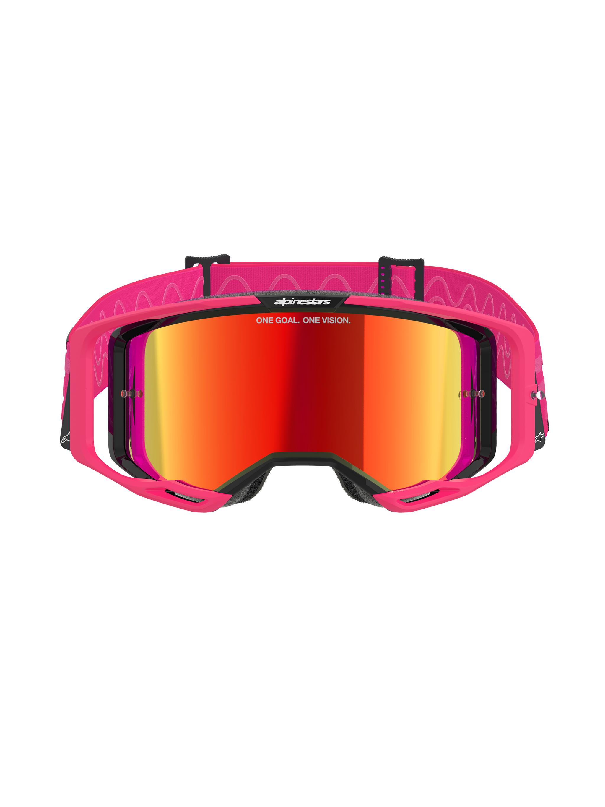 pink mx goggles Alpinestars Vision 8 Corp Goggles - Pink