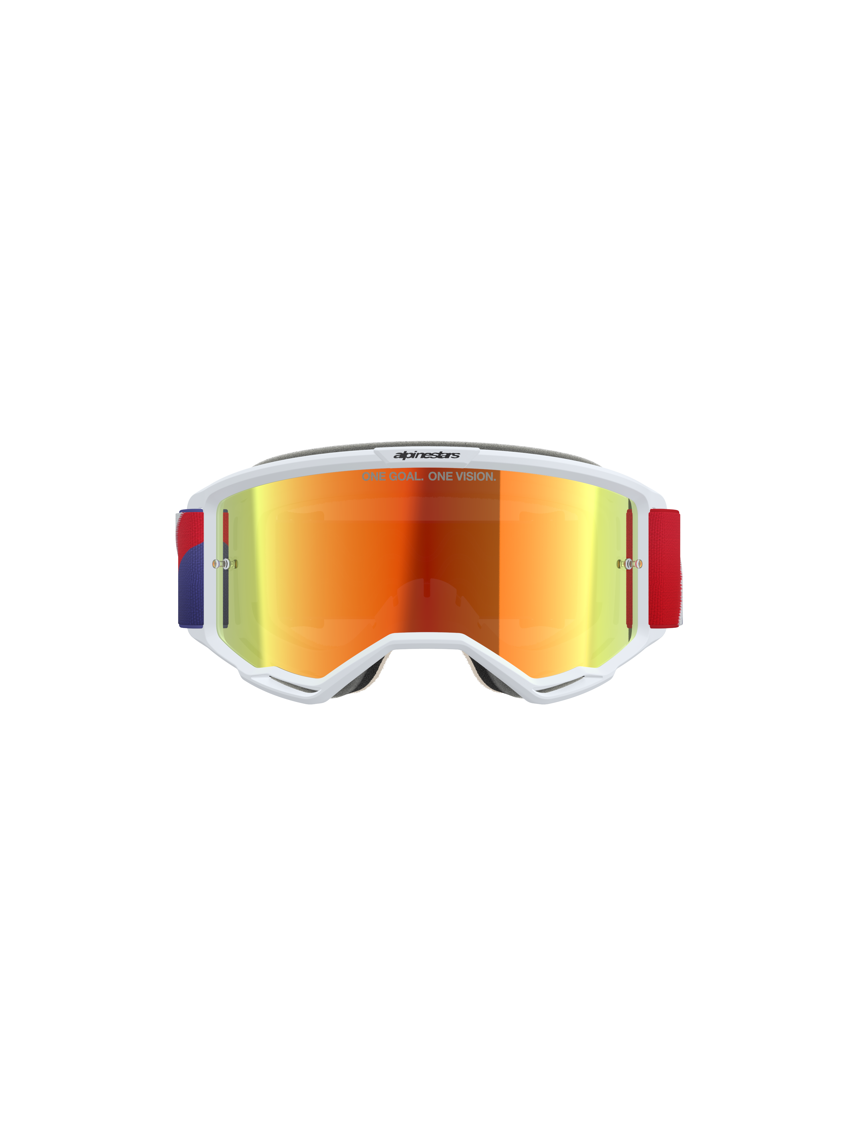 Alpinestars Goggles Vision 5 Goggle Corp Red/Purple Red Mirror Lens