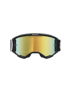 Alpinestars Vision 5 Hone Motocross Goggles, Black with Mirror Gold lens and RAM-AIR ventilation system.